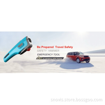 Car Emergency Safety Tool, Car Escape Safety Hammer with Break Window and Seat Belt Cutter